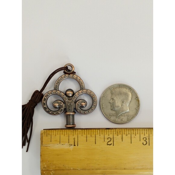 Wedding Favor Skeleton Key Bottle Opener Antique Copper Finish New In Gift Box - Picture 3 of 13